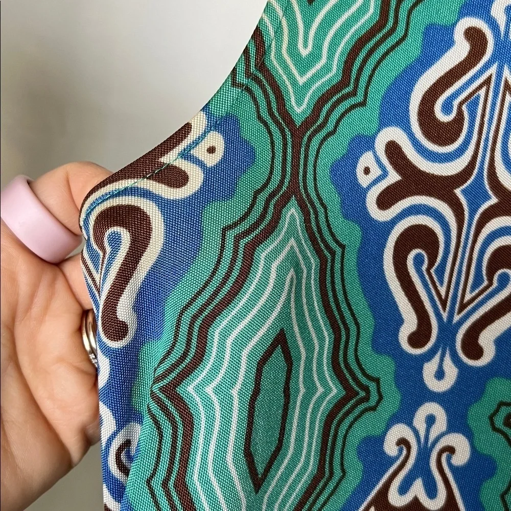 Tory Burch Vibrant Silk Mini Dress